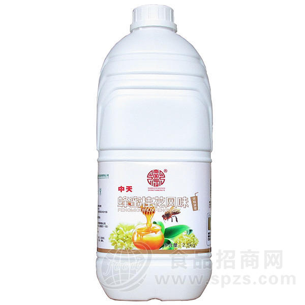 南国仙珍蜂蜜桂花风味饮料浓浆2.5kg