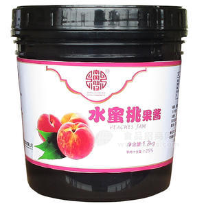 南国仙珍 水蜜桃果酱1.3kg