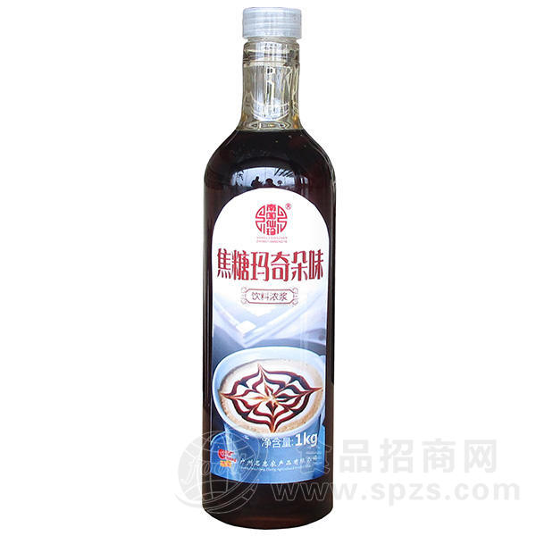 南国仙珍 焦糖玛奇朵味饮料浓浆1kg