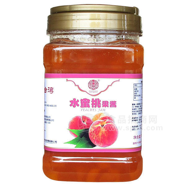 南國(guó)仙珍水蜜桃果醬1kg