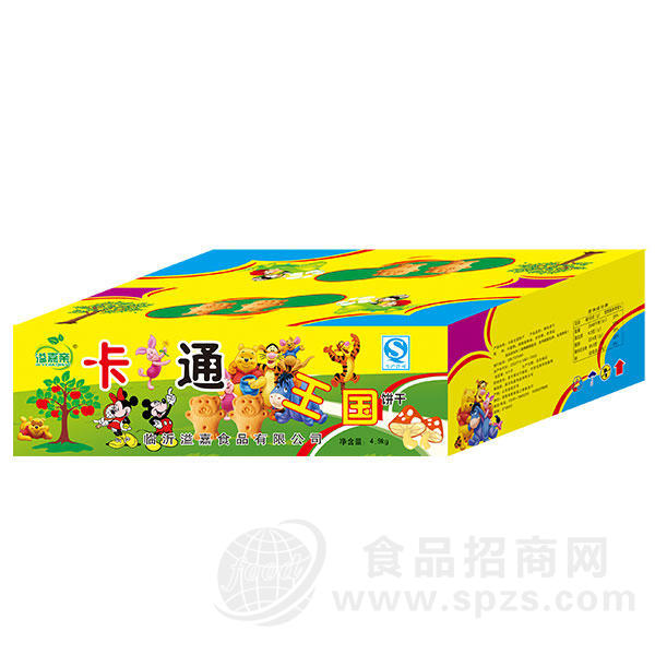 溢嘉亲 卡通王国休闲饼干4.5kg