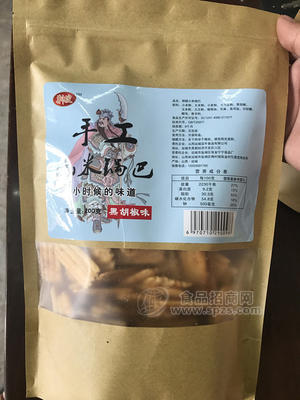 黑胡椒味 小米鍋巴200g