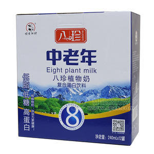 情有獨(dú)鐘中老年復(fù)合蛋白飲料240mlx12罐