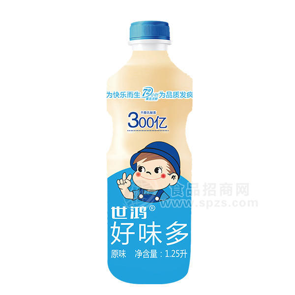 世鸿好味多原味 乳酸菌饮料1.25L