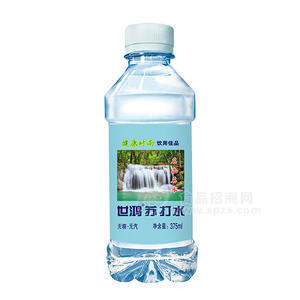 世鴻無糖無汽蘇打水 375ml