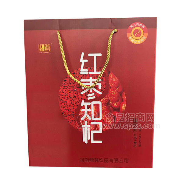 鼎尊红枣知杞 红枣+枸杞植物饮料246mlx12罐