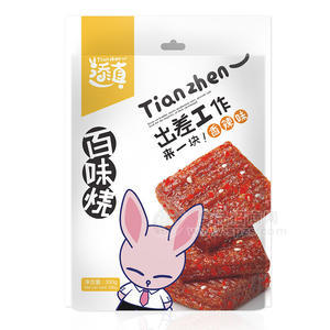 添真 百味燒外袋 香辣味休閑食品350g