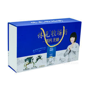 休元   高鈣無糖 牧場奶 禮盒裝200mLx12盒
