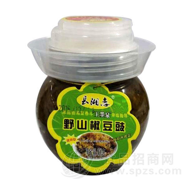长湘恋野山椒豆豉 500g