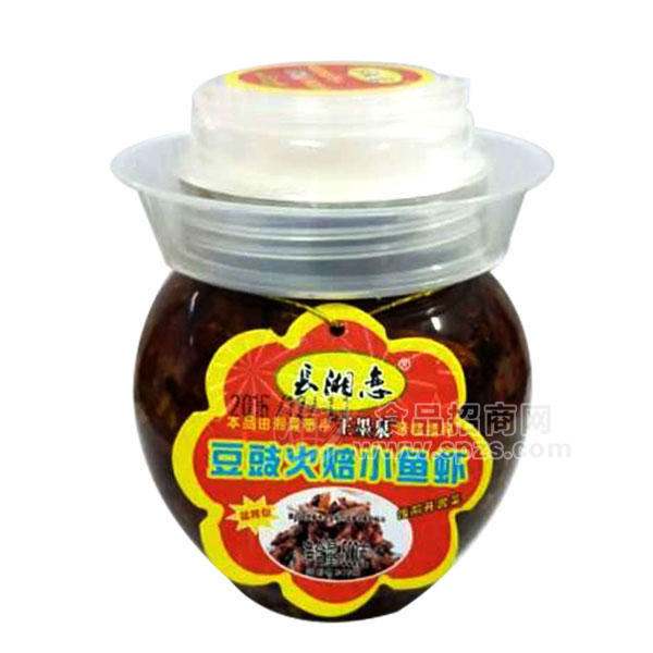 长湘恋豆豉火焙小鱼虾500g