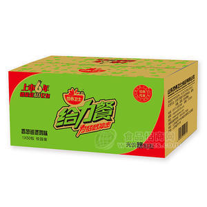 营养卫士给力餐充饥爆脆面 香葱巡逻鸡味1x50包