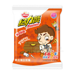 营养卫士给力餐充饥爆脆面 疯狂辣白菜味58g