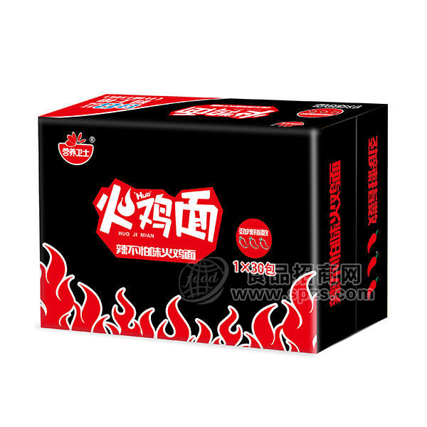 营养卫士火鸡面 辣不怕味火鸡面1x30包
