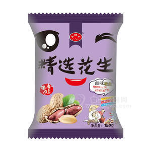 個(gè)頂個(gè)精選花生 鹵味花生150g