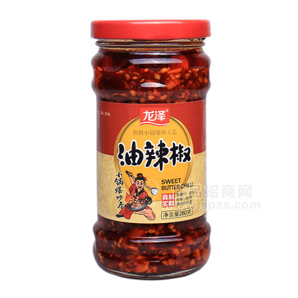 龙泽 油辣椒280g