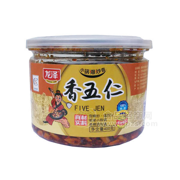 龙泽五香仁酱调味品400g