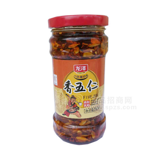 ·龙泽五香仁 酱类280g 