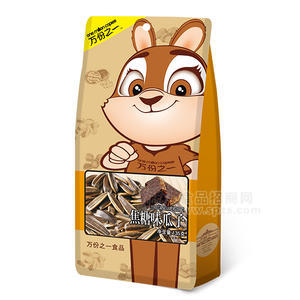 万份之一  焦糖味瓜子 休闲食品135g