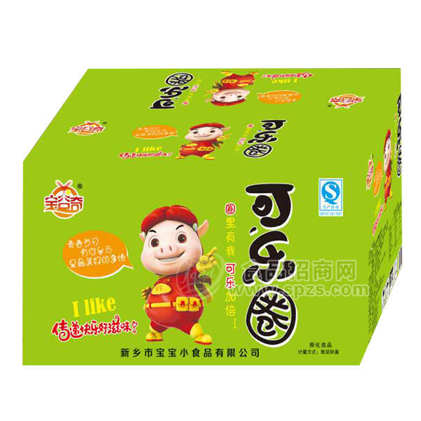 ·宝谷奇可乐圈休闲食品 