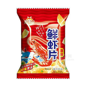 宝谷奇鲜虾片膨化食品