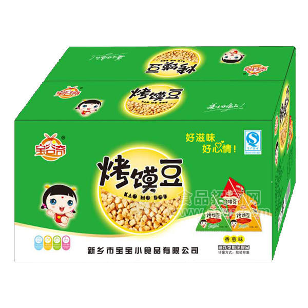 ·宝谷奇烤馍豆香葱味休闲食品 