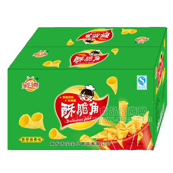 ·宝谷奇酥脆角葱香排骨味休闲食品 