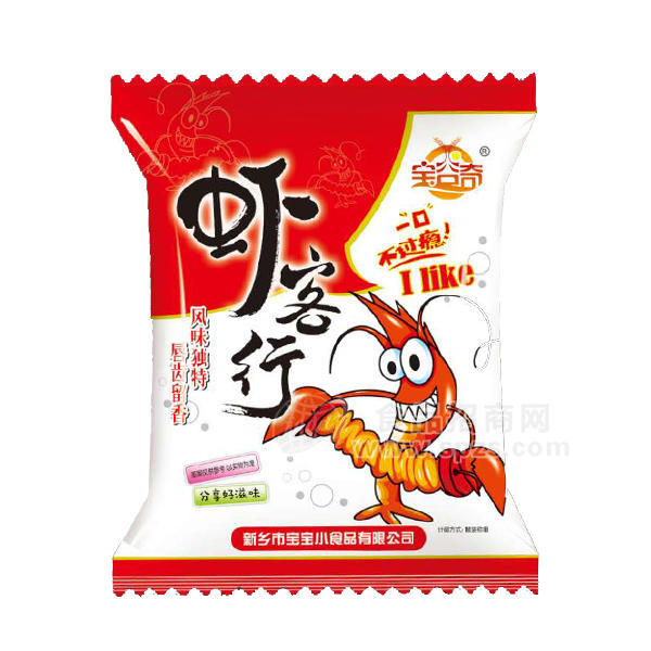 宝谷奇虾客行休闲食品