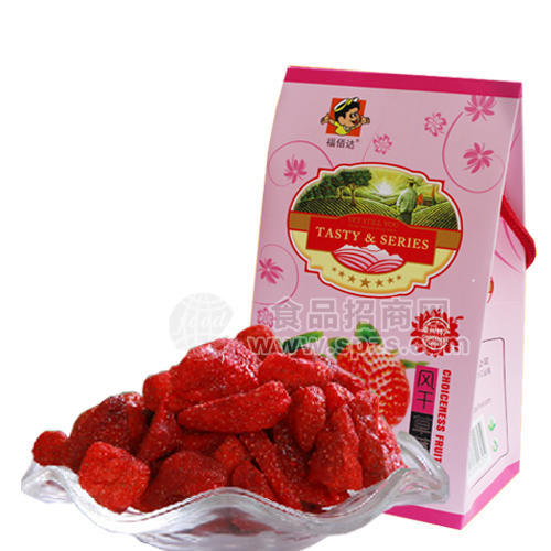福佰达独立包装礼盒草莓150g