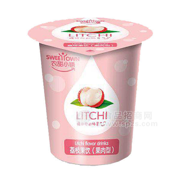 天汇园农甜小镇荔枝果饮果肉型饮品