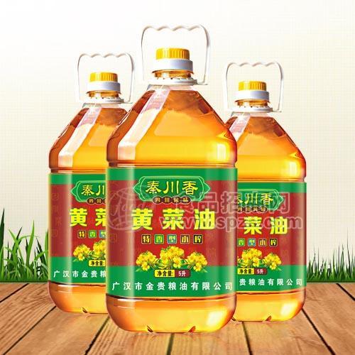 秦川香小榨特香黄菜油