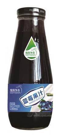 炫異爭(zhēng)奇 藍(lán)莓果汁飲料780ml