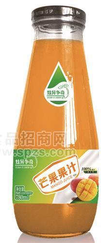 ·炫异争奇 芒果果汁饮料780ml 