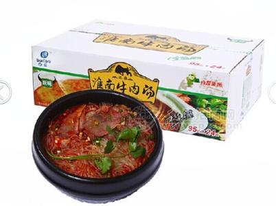 方便食品白藍(lán)淮南牛肉湯