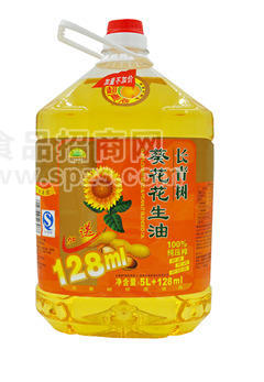 葵花花生油 5L+128ml