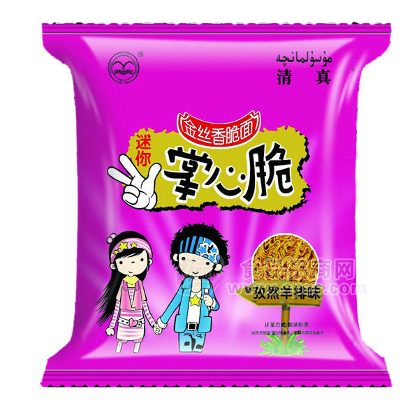 掌心脆 金丝香脆面 孜然羊排味