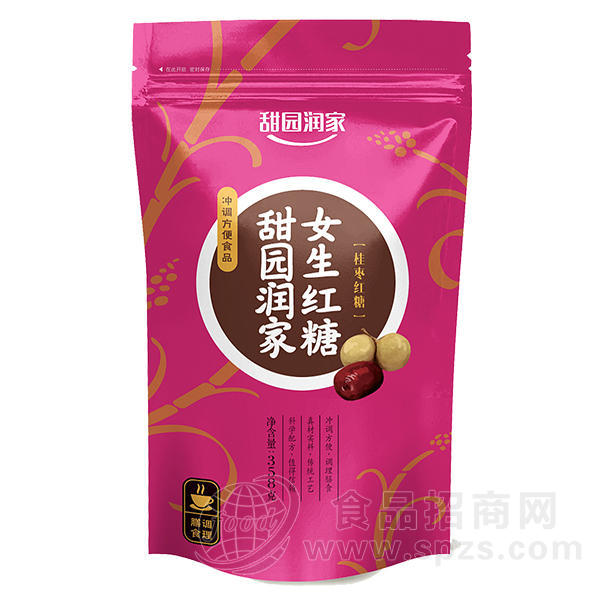 甜园润家 女生红糖 358g
