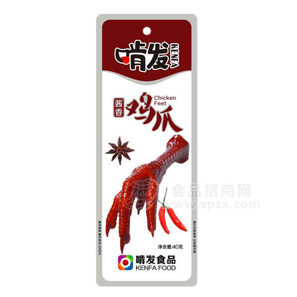 醬香-雞爪40g 休閑食品