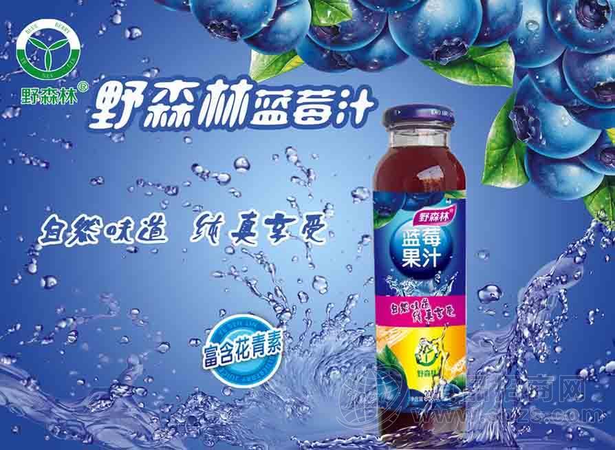 野森林蓝莓果汁
