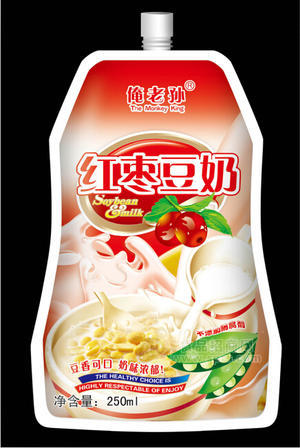 红枣豆奶250ML