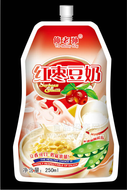 紅棗豆奶250ML