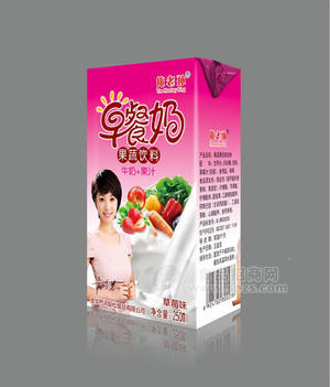 早餐奶果蔬饮料