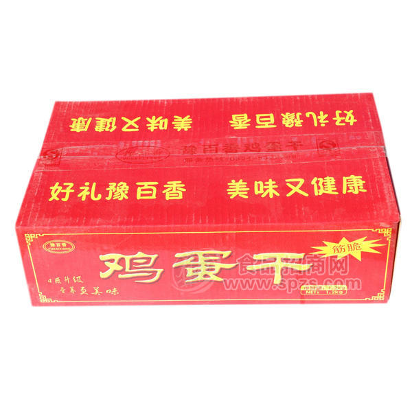 ·豫百香鸡蛋干1.2kg 筋脆 