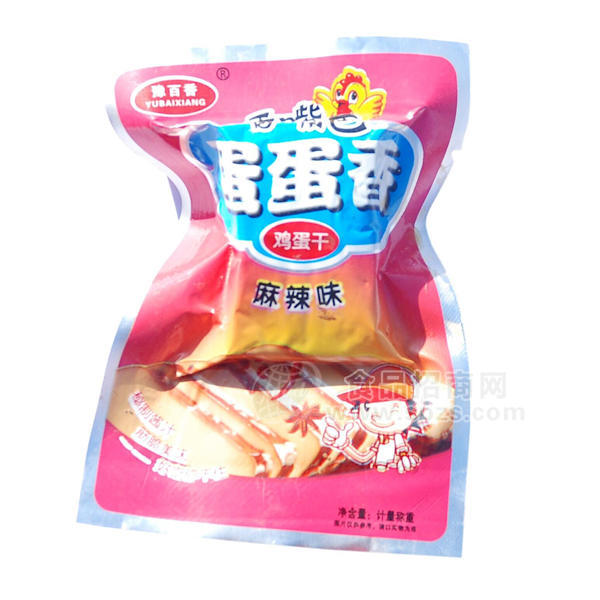 ·豫百香 蛋蛋香鸡蛋干麻辣味 散装称重 