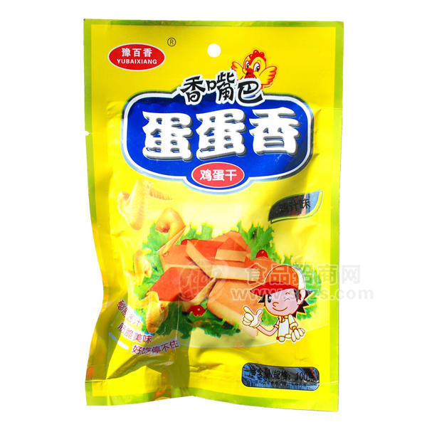 ·豫百香 蛋蛋香鸡蛋干鸡汁味100g 