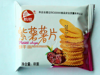 怡鹭紫薯味薯片 饼干