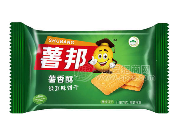 薯邦薯香酥饼干（绿豆味）