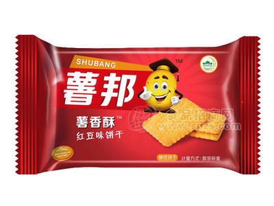 薯邦薯香酥饼干（红豆味）