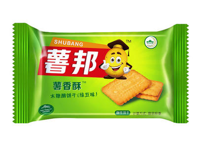 薯邦薯香酥木糖醇饼干（绿豆味）