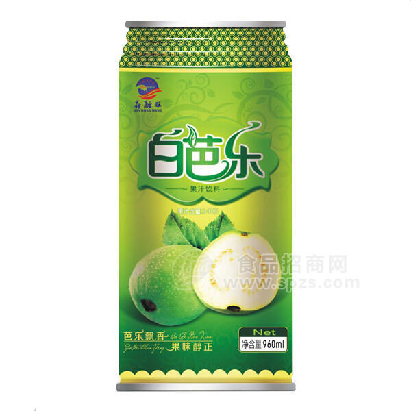 白芭樂果汁飲料960ml