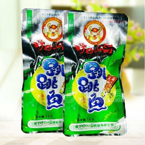 好吃嘴 跳跳魚16g 泡椒小魚干小魚仔